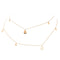 Collier Ginette NY Collier Petit bonheur sur chaîne Or rose 58 Facettes 2656314CN
