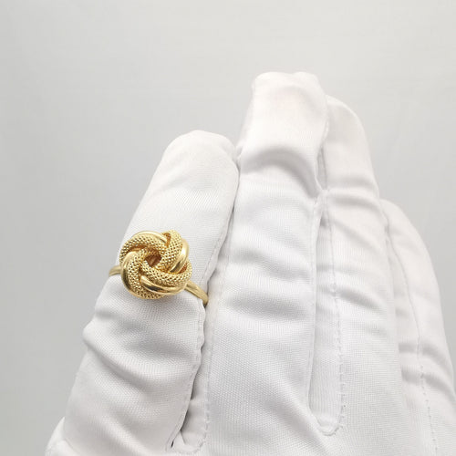 Bague 58 Bague en or jaune 18 carats 58 Facettes