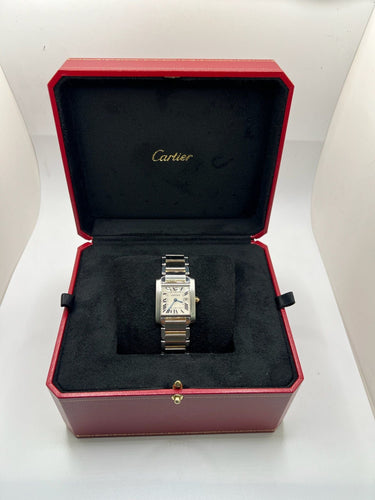 Montre Cartier - Montre Tank Française 58 Facettes