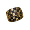 Bague 50 VAN CLEEF & ARPELS - Damier - Bague en or jaune et bois d'ébène 58 Facettes