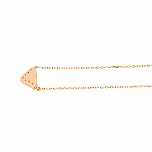 Collier Collier Or rose Diamant 58 Facettes 4553815CN