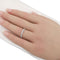 Bague 52 Bague Alliance en or blanc et diamants 58 Facettes