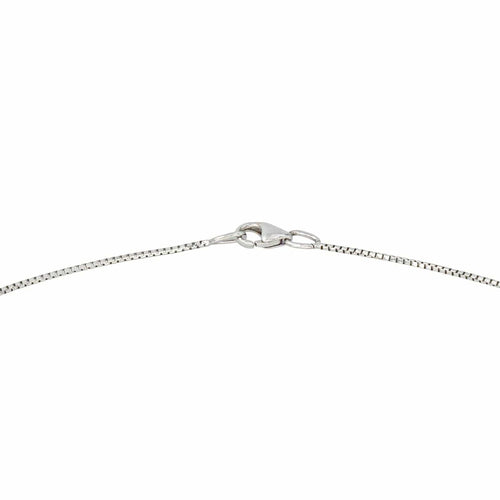 Collier Collier Solitaire Or blanc Diamant 58 Facettes 4520966RV