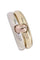 Bague 54 Bague de moi à toi or blanc jaune et rose 58 Facettes 093521