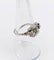 Bague 55.5 Bague Tank Art Déco or blanc, diamants et monture géométrique (circa 1920) 58 Facettes A06221
