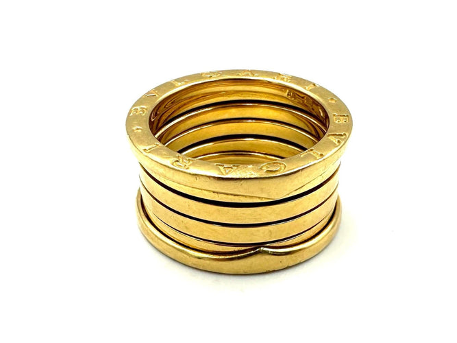Bague 58 BVLGARI - Collection Bzero1, bague or jaune n°58 58 Facettes