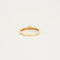 Bague 54 Solitaire or jaune et blanc avec diamant 58 Facettes 3121248