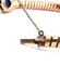Bracciale vintage anni 60' oro rosa massiccio con zaffiro 58 Facettes