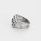 Bague 56.5 Bague en or blanc 18K saphir 58 Facettes BEA33763