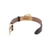 Montre montre vintage HERMES Kelly Mini Cadenas 20 mm plaque or quartz dame 58 Facettes 268902