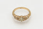 Bague 54 Bague en or jaune avec diamant taille ancienne de 1,20 ct, début du XXe siècle 58 Facettes 9601