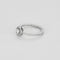 Bague 46,5 MESSIKA - JOY - Bague Solitaire en or blanc et diamants 58 Facettes CHOL1276