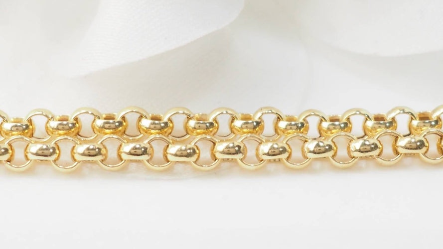 Collier Collier maille jaseron en or jaune 58 Facettes VLFR6343