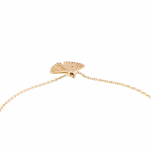 Bracelet Bracelet Ginette NY Gingko Or rose 58 Facettes 2682439CN