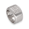 Bague 55 Bague en or gris massif avec diamants 2 Cts 58 Facettes