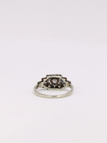Bague Bague Art Déco diamants 58 Facettes J358