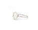 Bague solitaire en or avec diamant de 6,05 carats