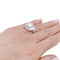 Bague 56 Bague Tourbillon diamant entourage baguette. 58 Facettes 32596