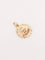 Pendentif Médaille amour Augis ronde Plus qu'hier moins que demain or jaune rubis 58 Facettes J511