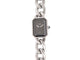 Montre vintage montre CHANEL premiere chaine gourmette gm quartz 58 Facettes 260162