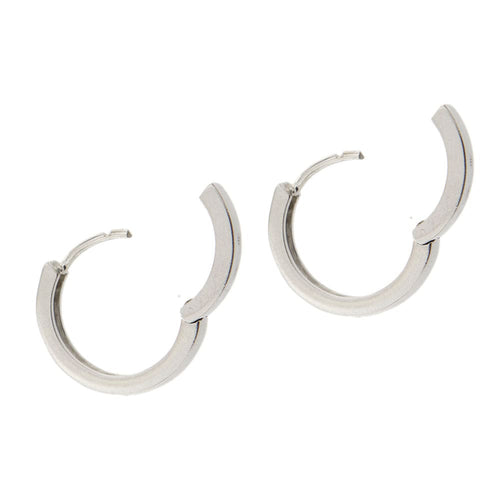 Boucles d'oreilles Boucles d'oreilles créoles avec diamants 58 Facettes 13347
