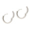 Boucles d'oreilles Boucles d'oreilles créoles avec diamants 58 Facettes 13347