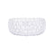 Bague 53 Bague Cartier or blanc, diamants "Nouvelle Vague". 58 Facettes 33661