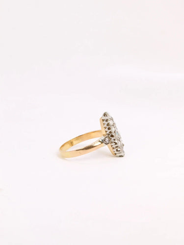Bague 46 Bague marquise ancienne diamants taille rose 58 Facettes J313