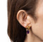 Boucles d'oreilles Boucles d'oreilles pendantes vintage Tiffany & Co en améthyste, années 1990, Signature X Cross, or 18 carats 58 Facettes G13860