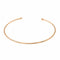 Bracelet Ginette NY Bracelet Jonc Tanger open bangle Or rose 58 Facettes 3443200RV