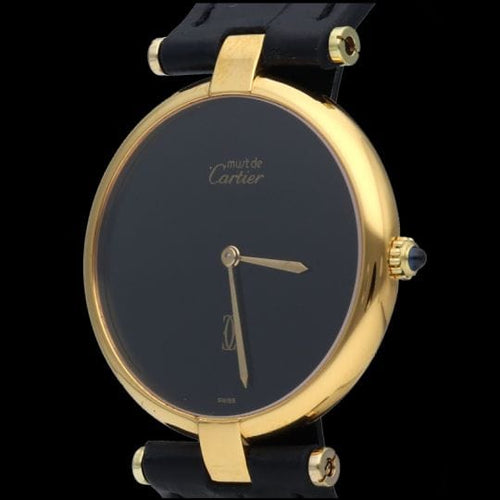 Montre Cartier Montre Must De Cartier Vermeil 58 Facettes MT43092