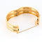 Bracelet Bracelet rigide à décor or jaune 58 Facettes