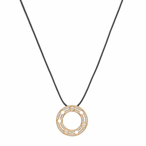 Collier Dinh Van Collier Pulse Or rose Diamant 58 Facettes 3515979CN