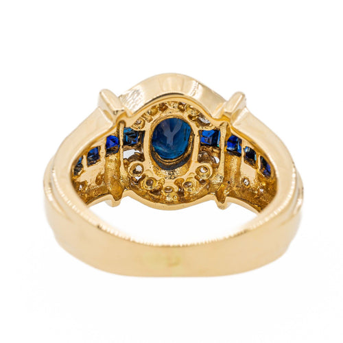 Bague 47 Bague Or jaune Saphir 58 Facettes 3090649CN