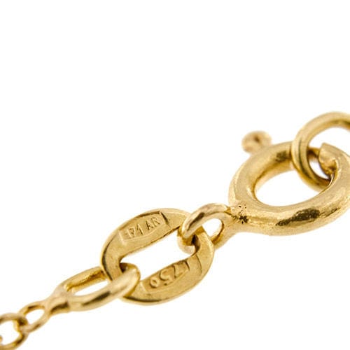 Collier Collier coeur or jaune saphirs et rubis 58 Facettes 33948