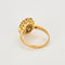 Bague 53 Bague marguerite or jaune, diamant et rubis 58 Facettes TAR1075