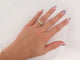 Bague 54 bague CARTIER trinity pm 3 ors diamants or jaune rose blanc 58 Facettes 262049
