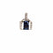 Pendentif Pendentif Or Blanc Saphir & Diamants 58 Facettes
