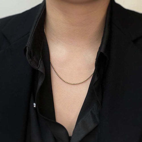 Collier Collier boule - Or 58 Facettes 240232R