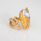Bague Bague Déesse Carrera y Carrera, taille 4, or jaune 18 carats, perle Biwa, diamants 58 Facettes G13961