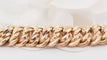 Bracelet Bracelet vintage maille américaine en or rose 58 Facettes 33051
