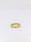 Bague 56 Alliance américaine or diamants 3.4ct 58 Facettes J214