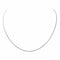 Collier Collier Maille serpentine Or blanc 58 Facettes 3332324CN