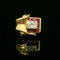 Bague Tank ring circa 1940 58 Facettes