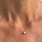 Collier Collier en or blanc avec un diamant de 0,44 ct 58 Facettes 50