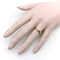 Bague 55.5 Bague de fiançailles en or 58 Facettes