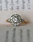 Bague 46 Bague Art Déco Marguerite Or Diamants 58 Facettes A11481