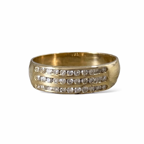 Bague 50 Bague diamants en or 18 carats 58 Facettes 331