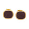 Boutons de manchette Boutons de manchette Patek Philippe or jaune, laque "Ellipse". 58 Facettes 33618
