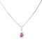 Collier Collier/Pendentif Or Jaune, Rubis & Diamants 58 Facettes AA 1581